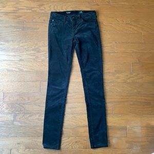 Adriano Goldschmied AG Legging Super Skinny Pant Size 25 Black Velvet